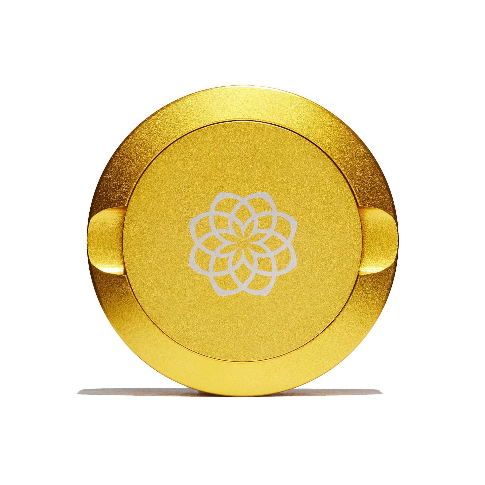 Cannabis Dose Gold mit 2 Fächern, Cannabis Accessoires Cannabis Accessoires Dose Gold mit 2 Fächern