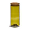 Cannabis Aufbewahrung Upcycling Glas Vorrat Style hochwertig Weinflasche Design