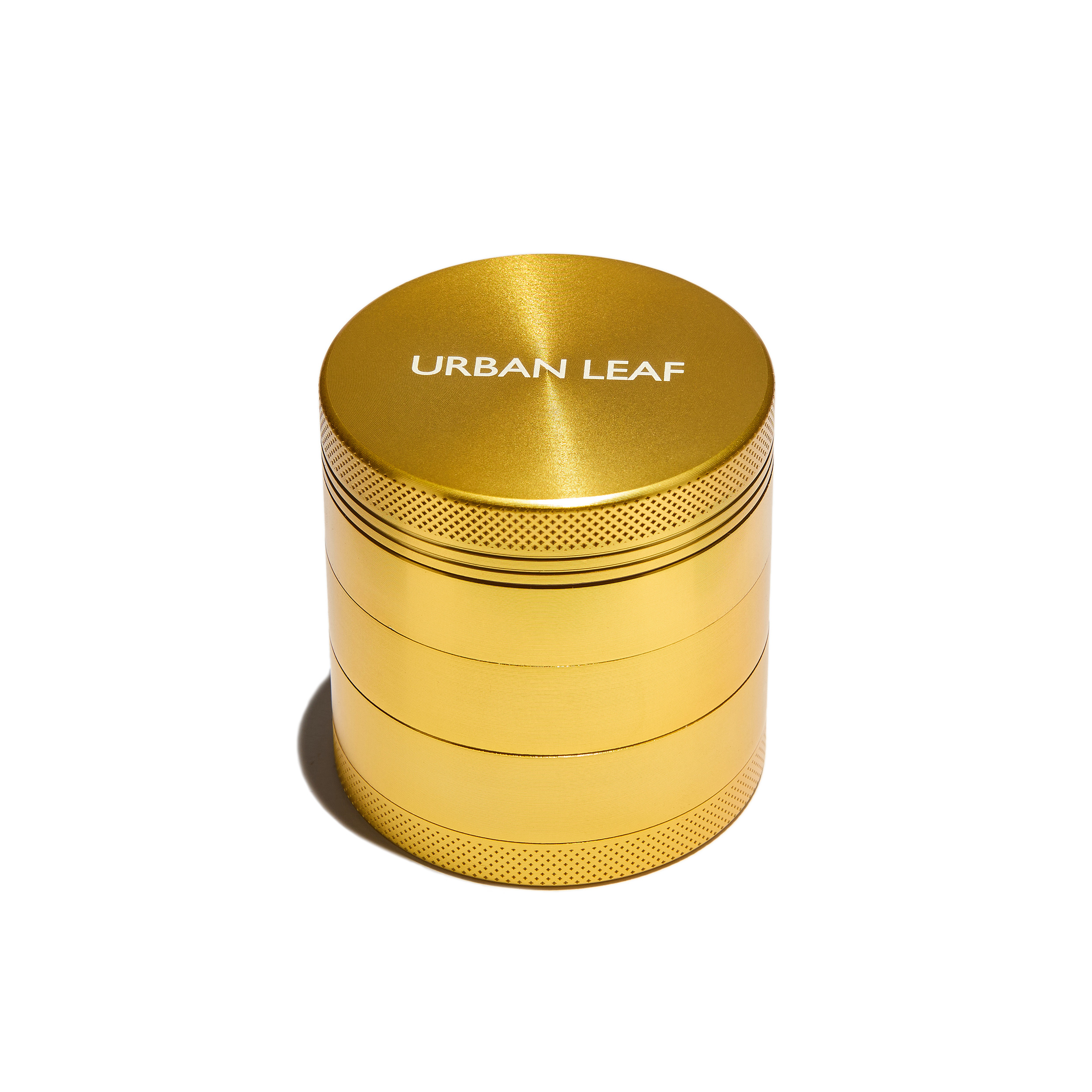 Fine Grinder 2: Edler Crusher mit 2 Siebe, royal gold