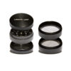 Fine Grinder 2 Schwarz: Premium Crusher mit 2 Siebebenen modular aufgebaut, kiffer zubehör Fine Grinder 2 Schwarz: Premium Crusher mit 2 Siebebenen modular aufgebaut, kiffer zubehör
